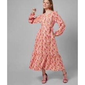 C20 NWT Perry Walker The Lilah Wrap Dress